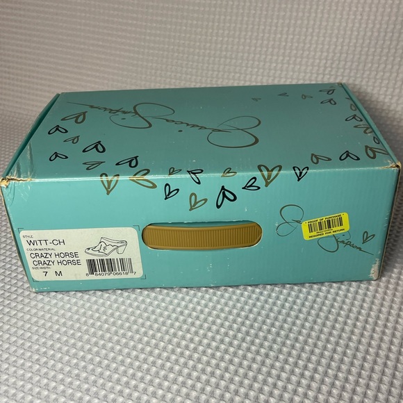 Jessica Simpson Western Cowboy Slip on Mule Clogs NWT in box - Picture 8 of 8